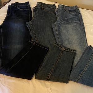 3 Pair of Juniors Size 11 Jeans